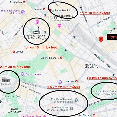 شقة Porta Labicana House -10 Minutes From Termini Station